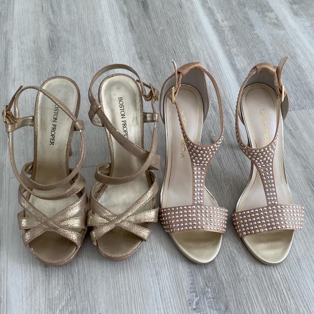 Boston Proper and Caparros heels.  Size 8.5